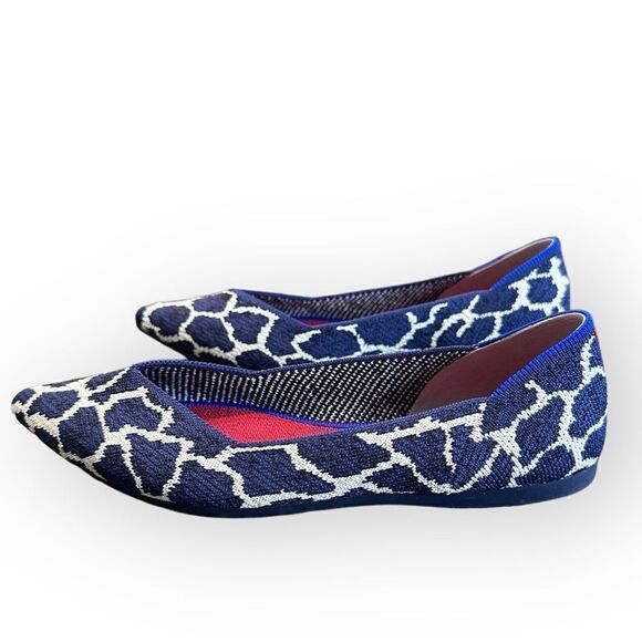 NEW Rothy’s Indigo Giraffe Points (6) - Picture 5 of 6